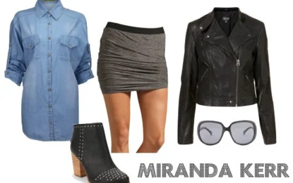 Celebrity Fashion Style: Miranda Kerr with her Child