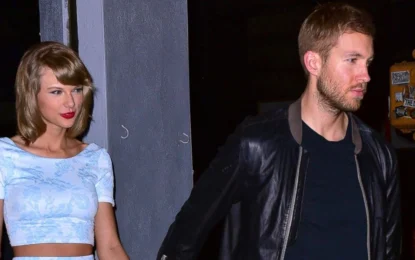 Taylor Swift and Calvin Harris