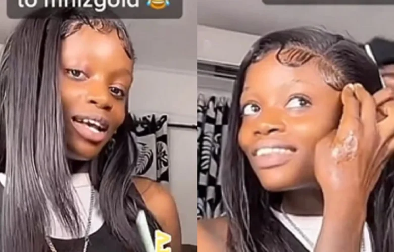 “Dem No Take Care Of You No Mean Say Dem No Go Take Care Of Me” – TikToker Shades Her Man’s Ex-girlfriend As She Shows Off Her New Hair