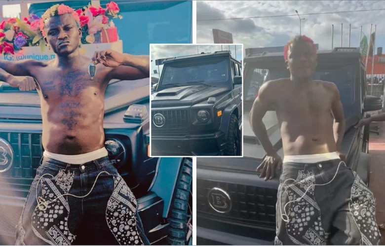 Portable Buys Multi-million Naira Brabus G-Wagon