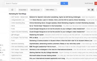 What Happened to Google Reader? The Announcement, Read Again